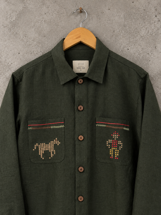 Rodeo Days linen jacket