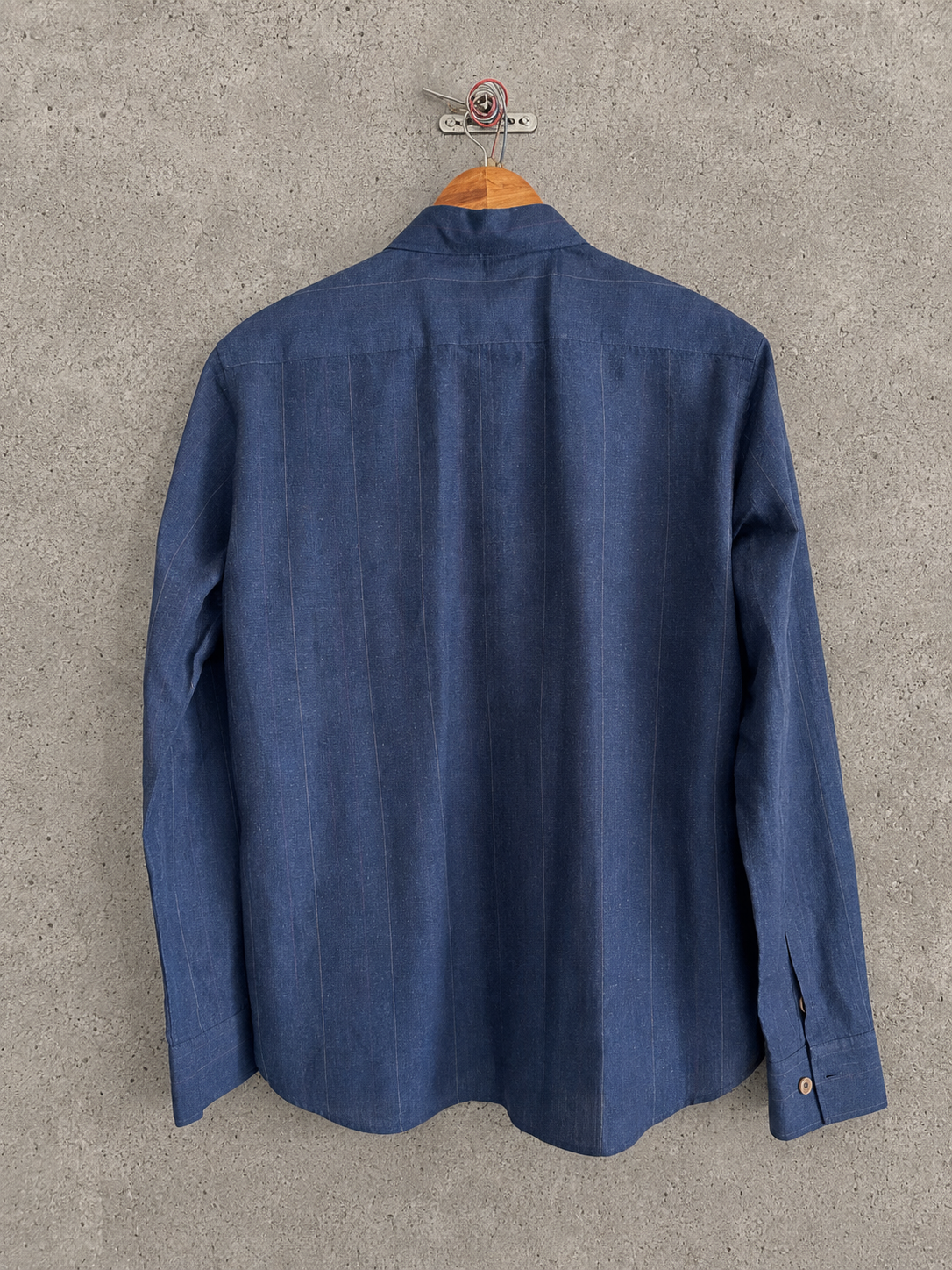Don't cross me Blue Stripes shirt