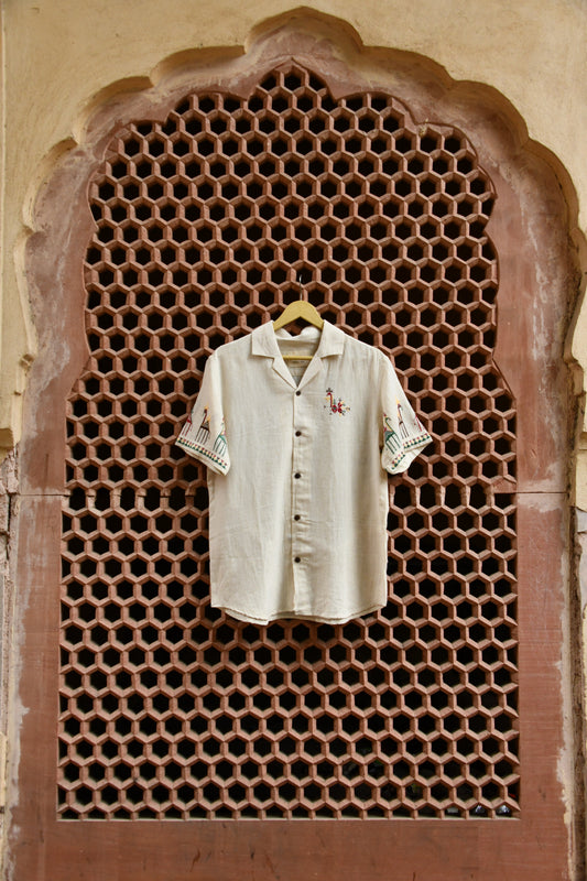 A walk in the desert cotton shirt