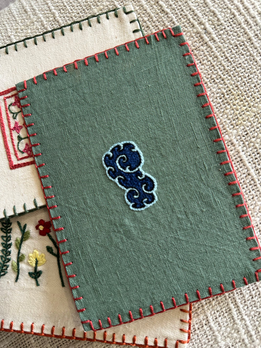 Pocket Monsoon postcard, Inspired by Mughal miniature paintings