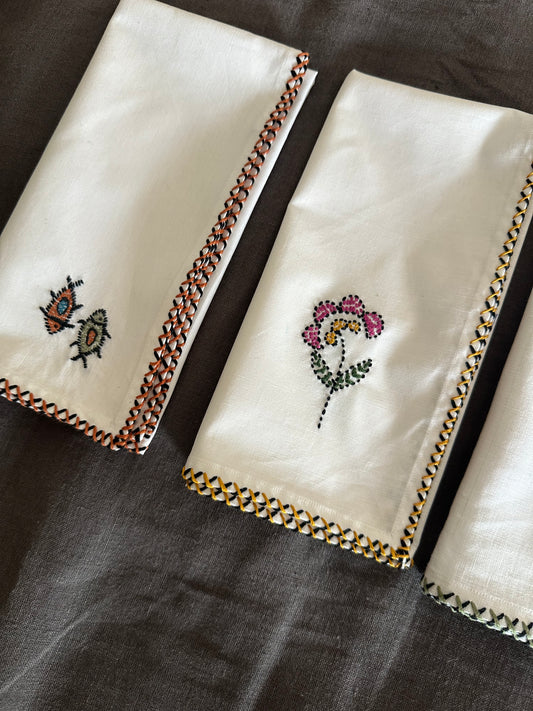 Table tales kantha napkins