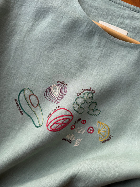 Avocado Staple Linen T-shirt