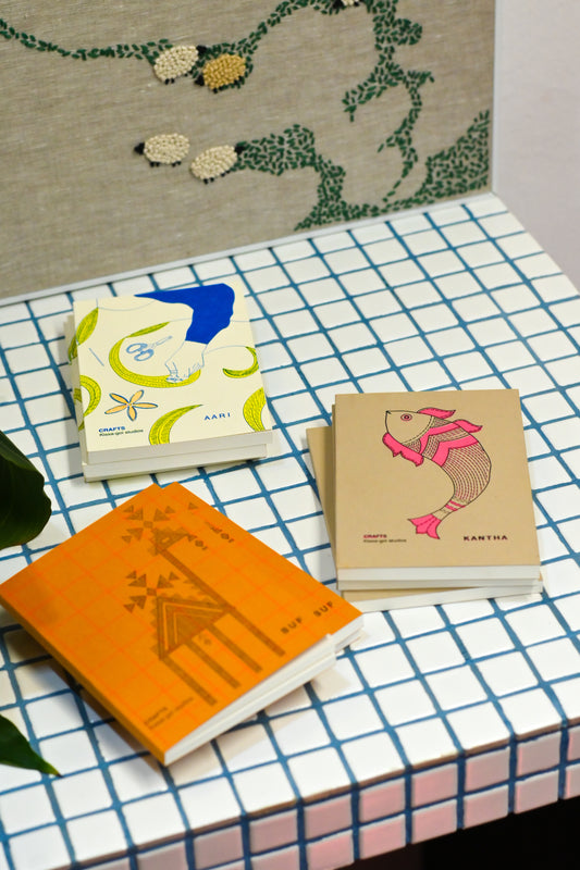 Riso small notebooks - set of 4