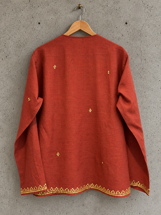 Genda phool in orange-red