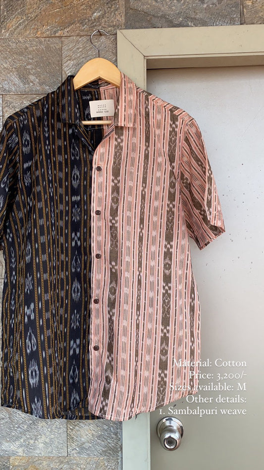 A little bit of this and that ikhat cotton shirt