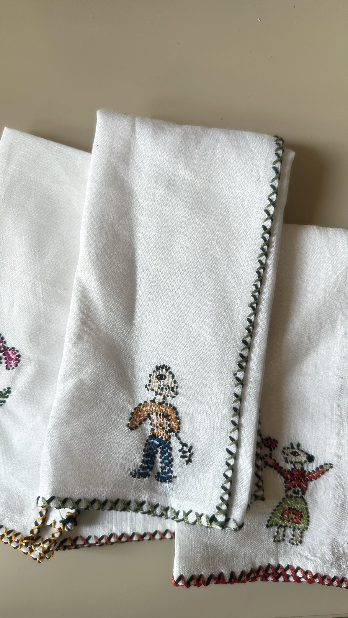 Table tales kantha napkins