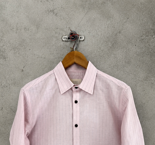 Don't cross me Pink Stripes shirt