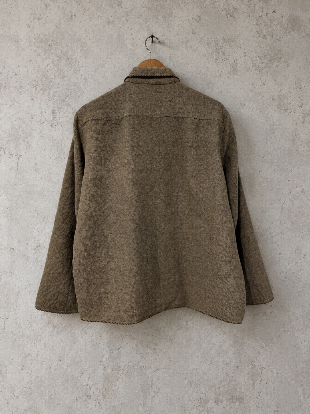 Tan woollen jacket