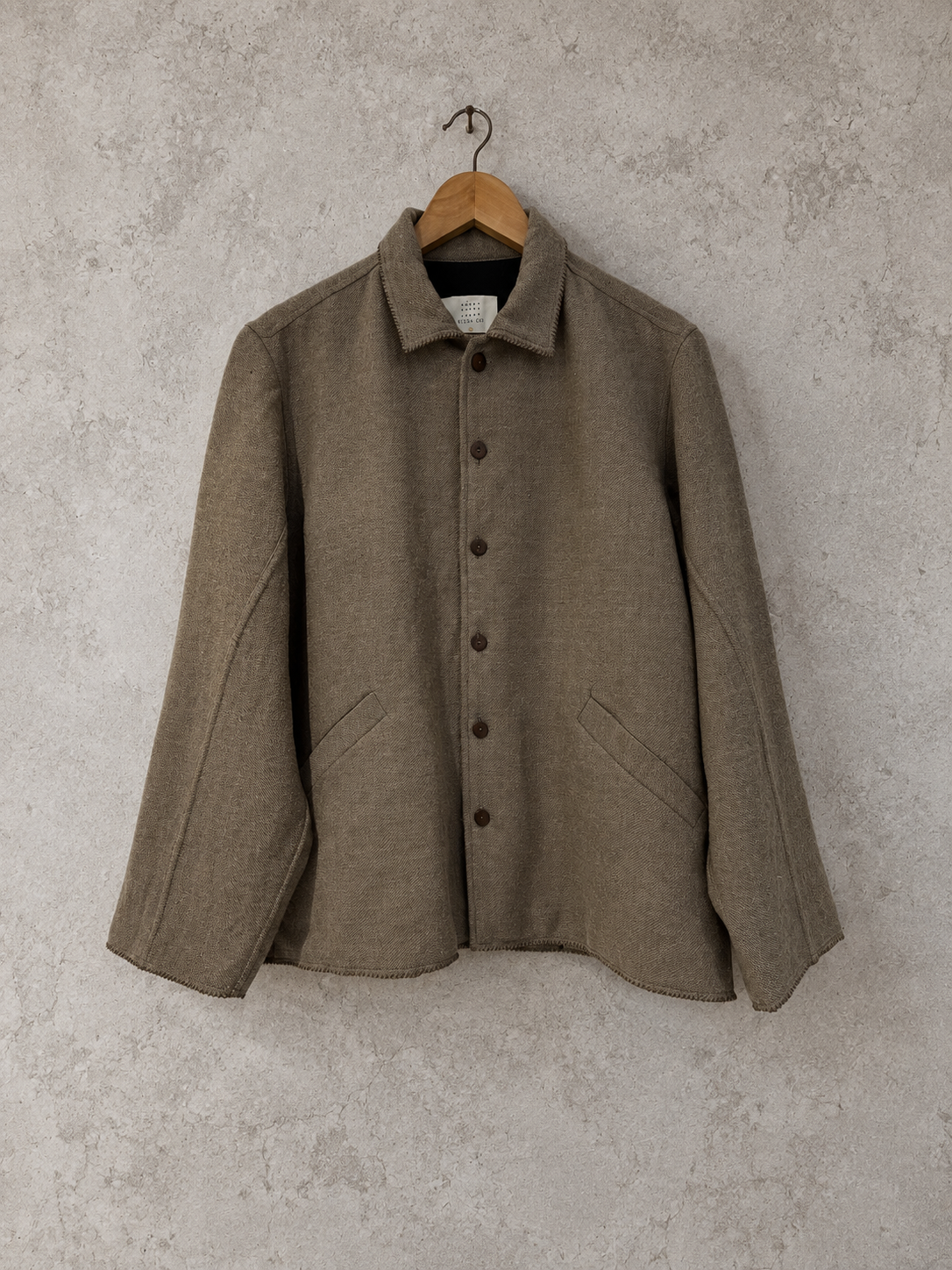 Tan woollen jacket