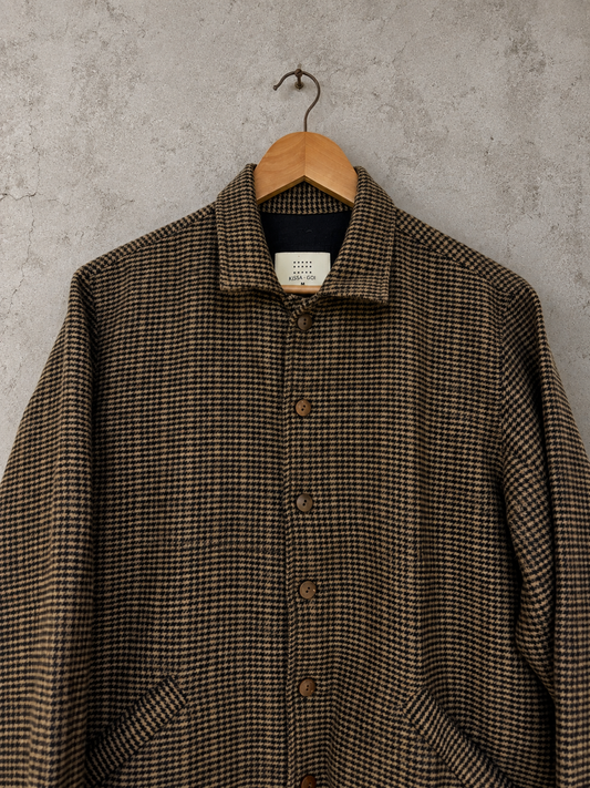 The Houndstooth woollen jacket