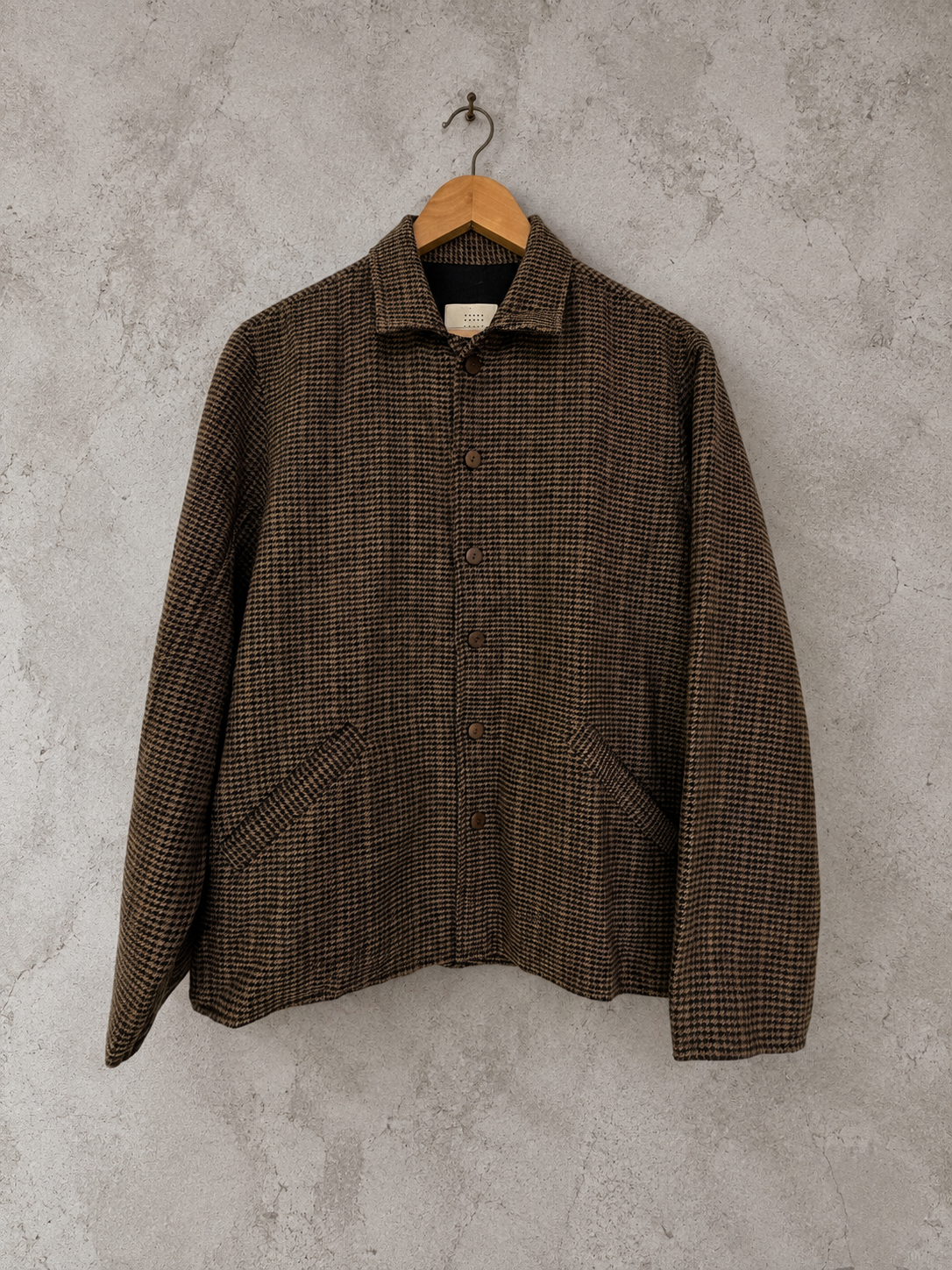 The Houndstooth woollen jacket