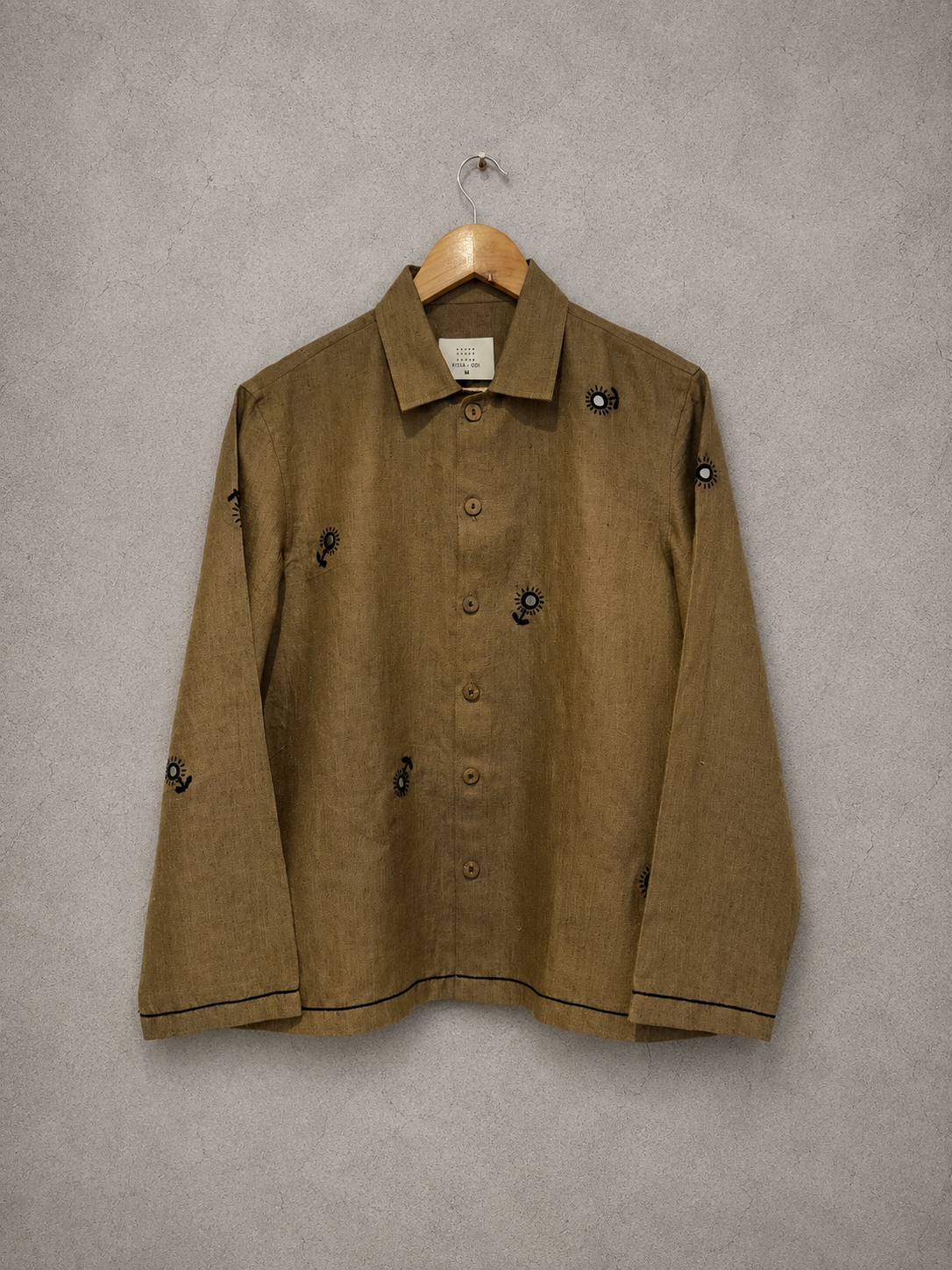 Mirror mirror linen jacket