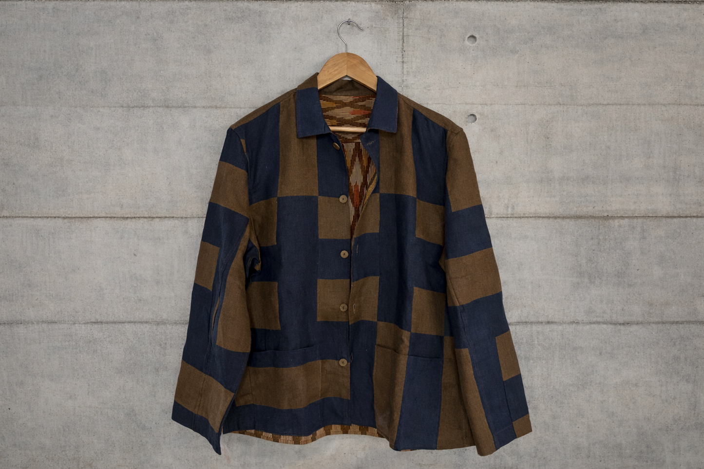 In Parts and Patches 006 linen jacket
