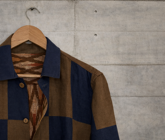 In Parts and Patches 006 linen jacket