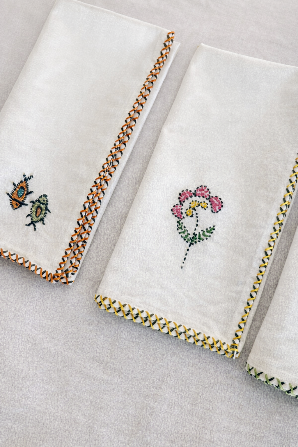 Table tales kantha napkins