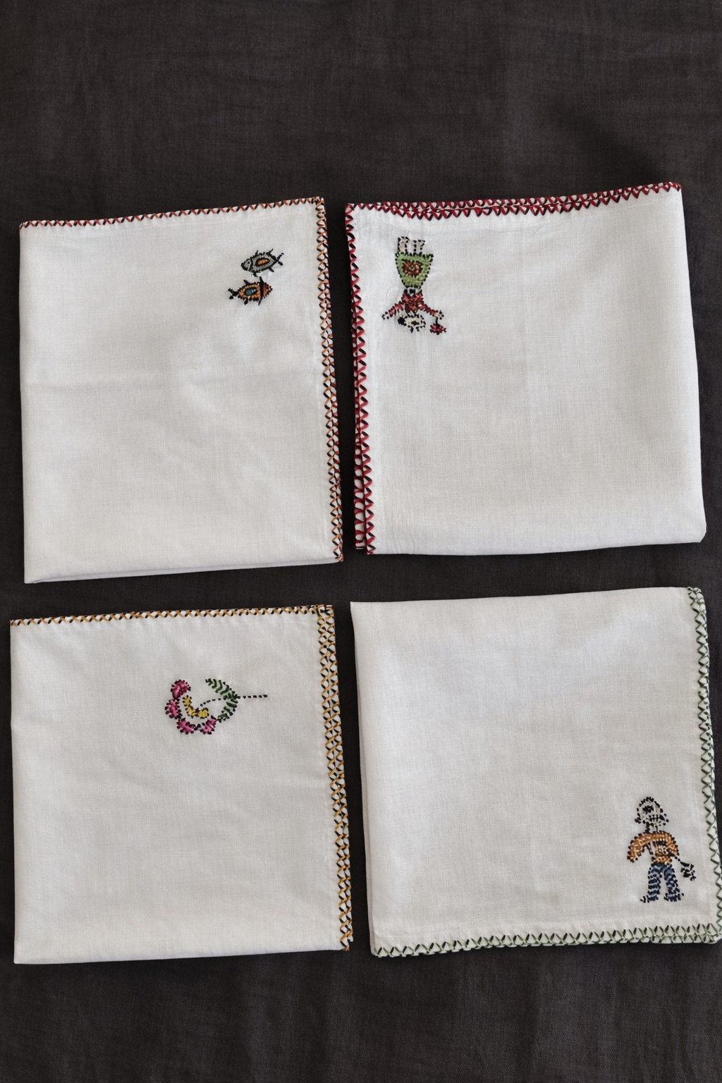 Table tales kantha napkins