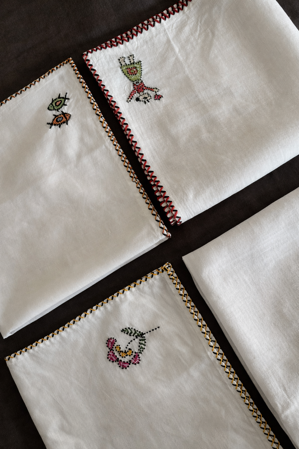 Table tales kantha napkins