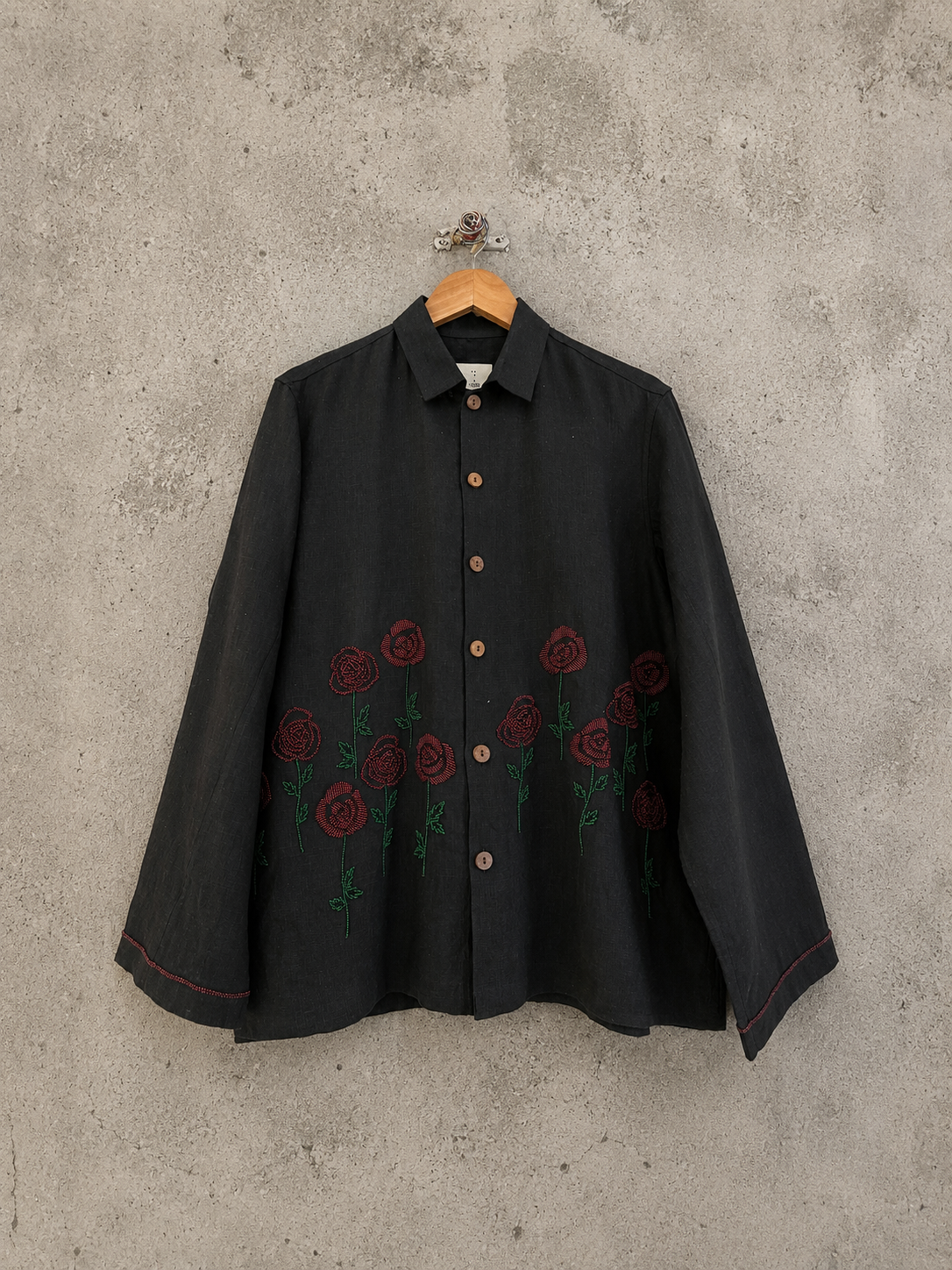 The Roses 001 linen jacket