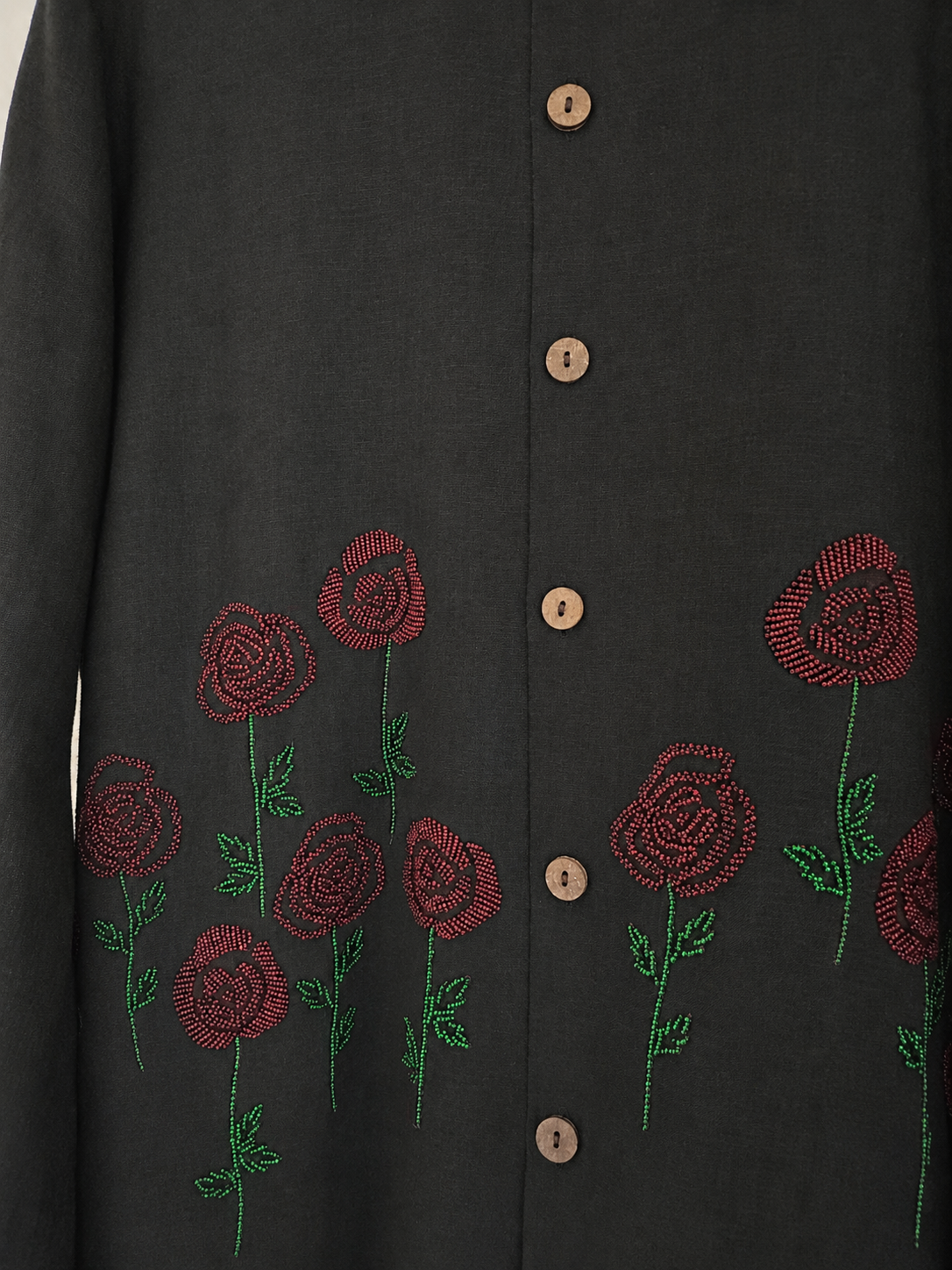 The Roses 001 linen jacket