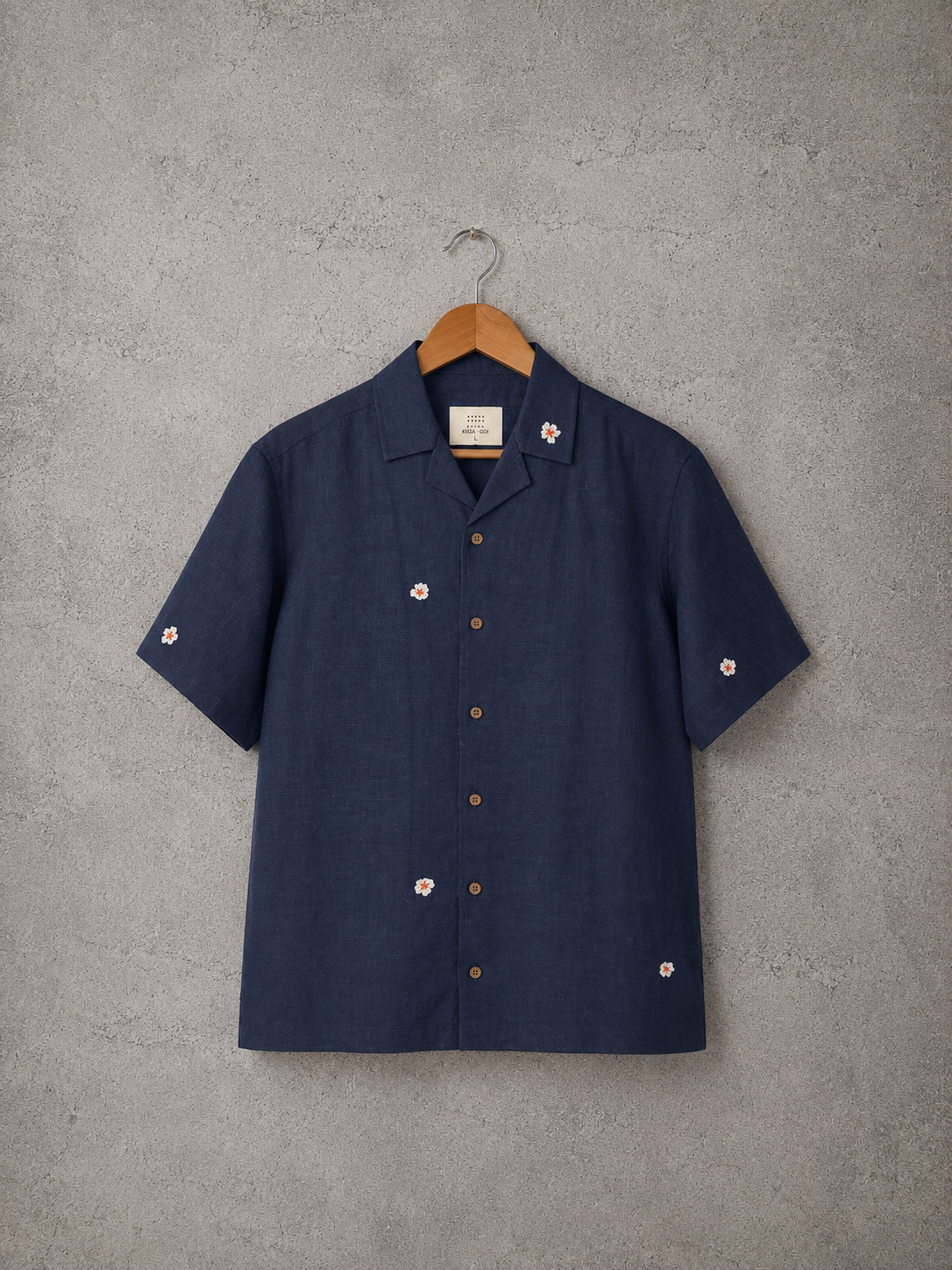 Scatter 001 linen shirt