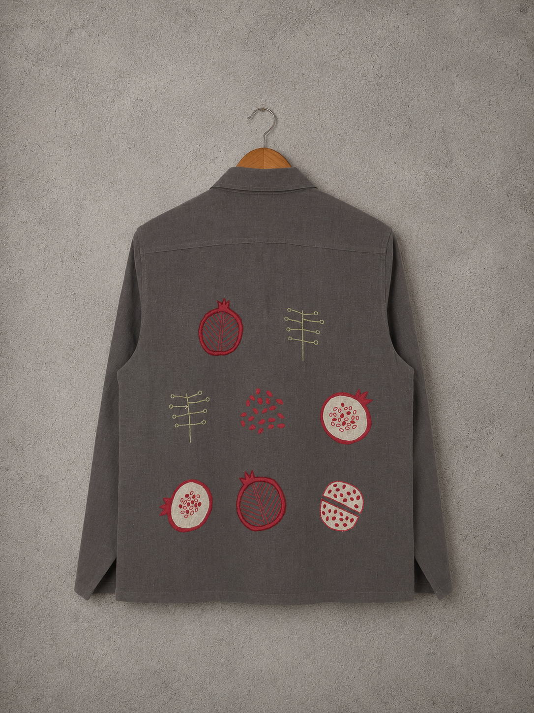 The Pom Pom  linen jacket