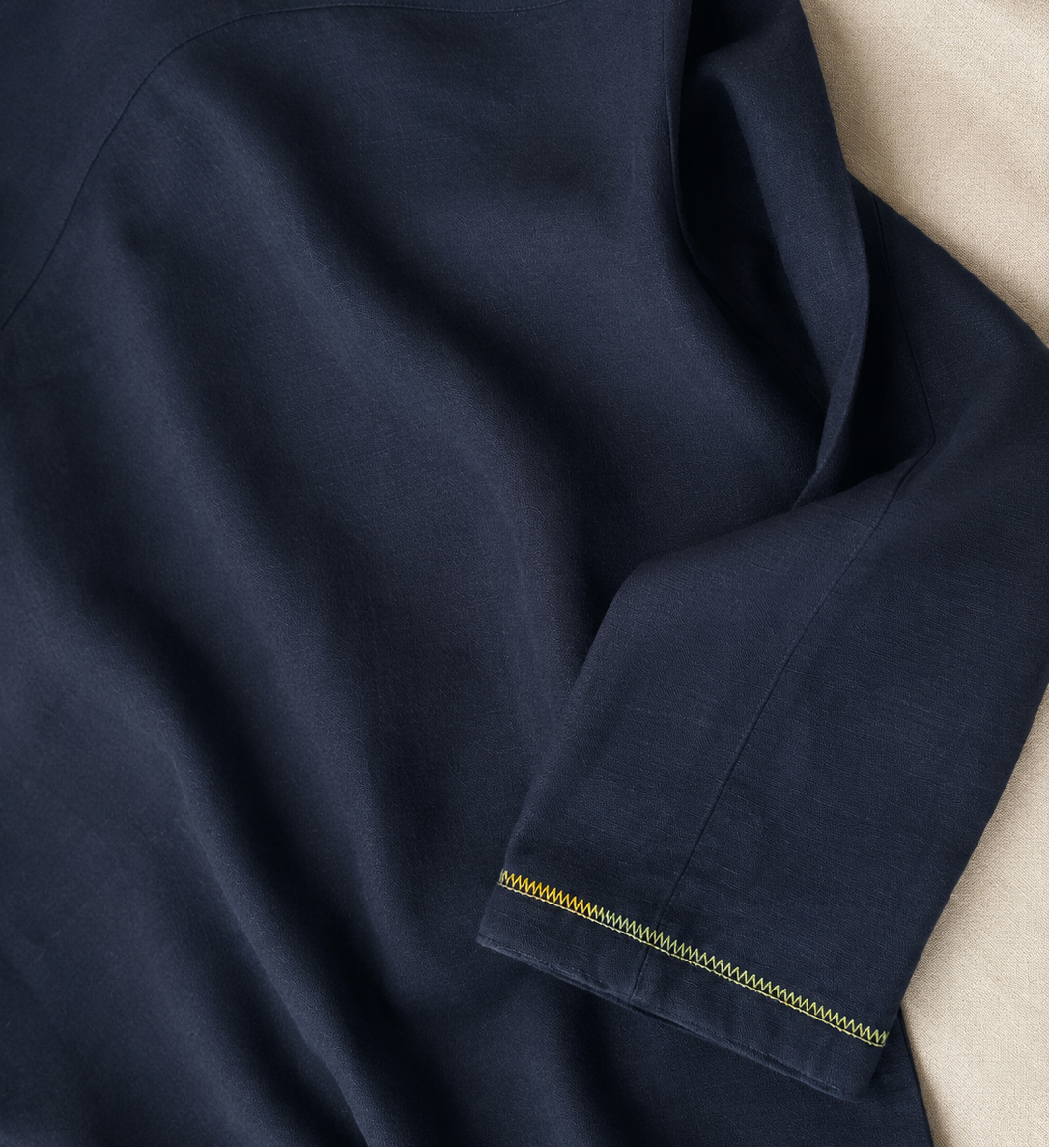 Under the Banyan Tree linen jacket