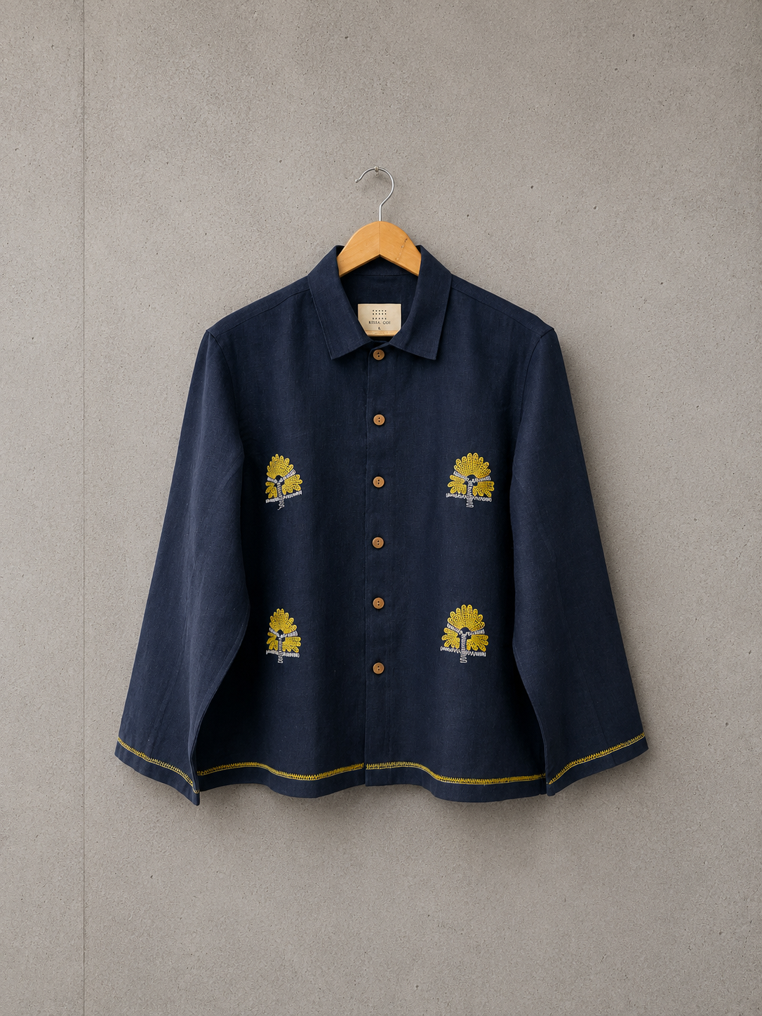 Under the Banyan Tree linen jacket