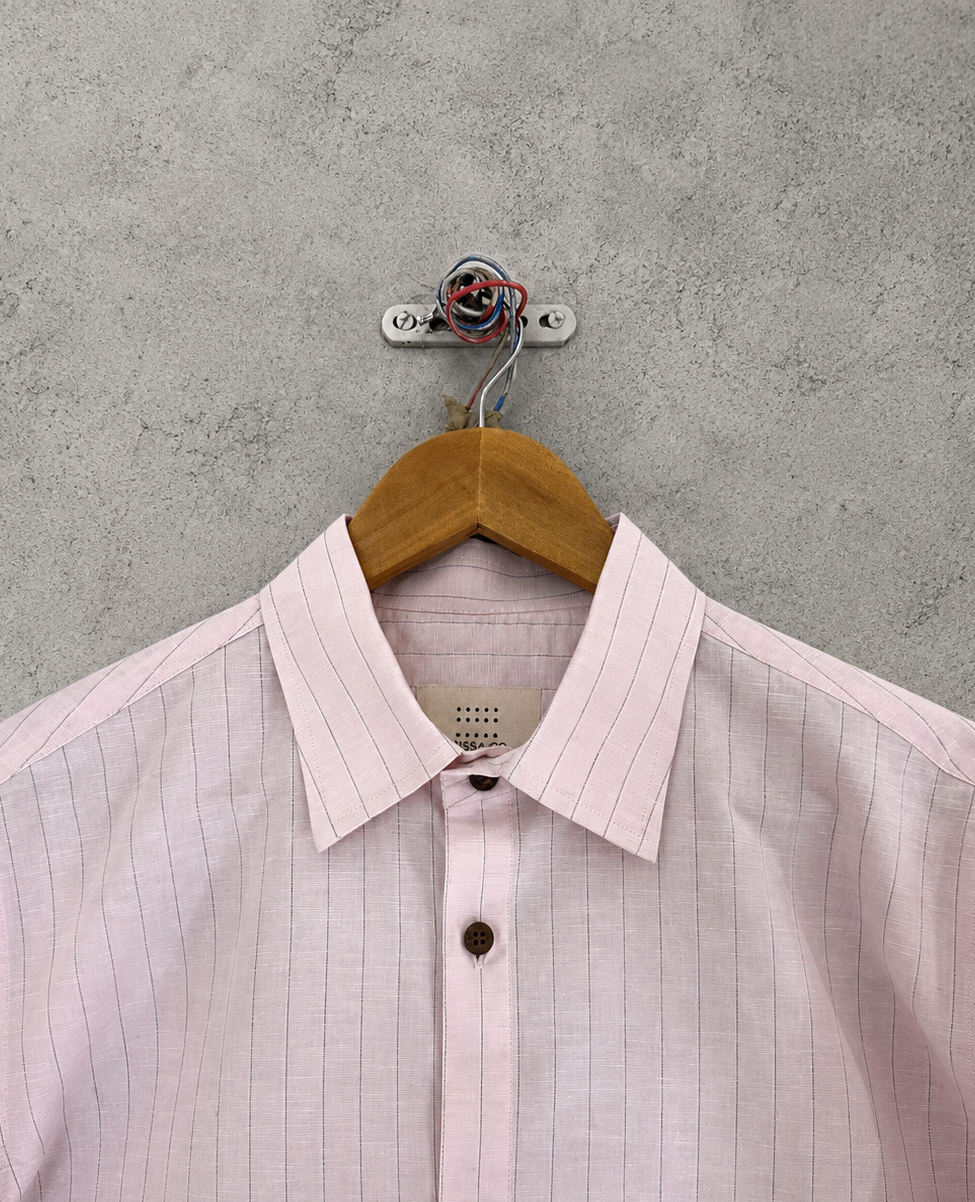 Don't cross me Pink Stripes shirt