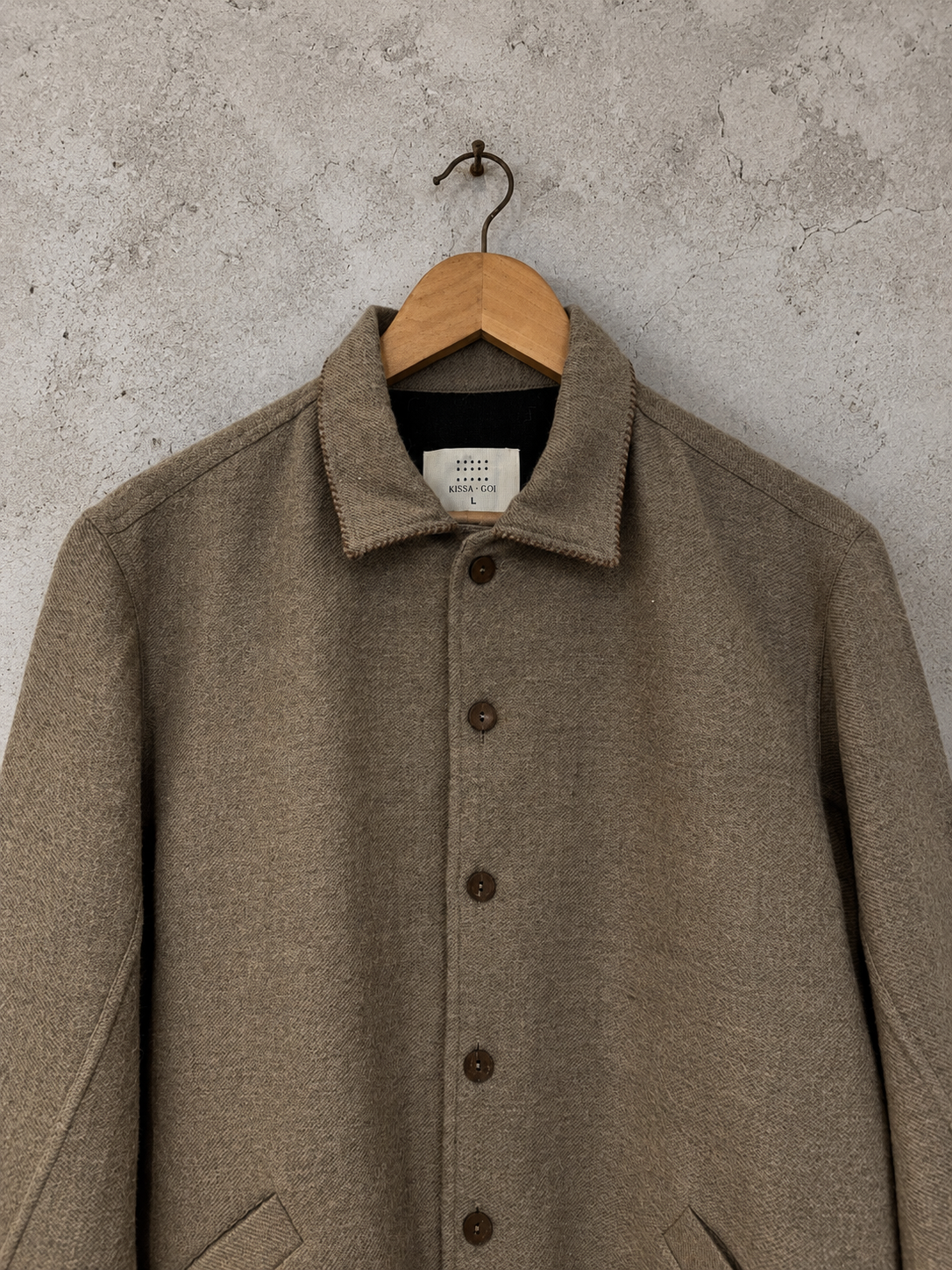 Tan woollen jacket