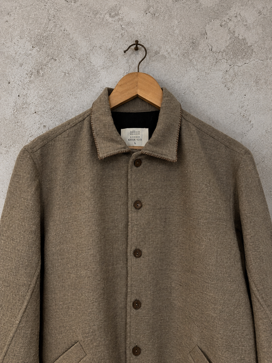 Tan woollen jacket