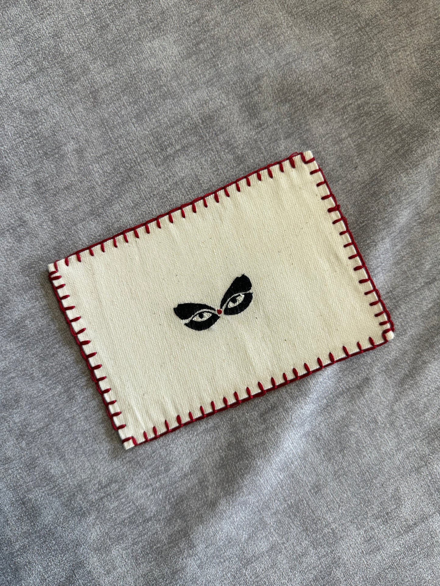 The Kathakali Eyes postcard