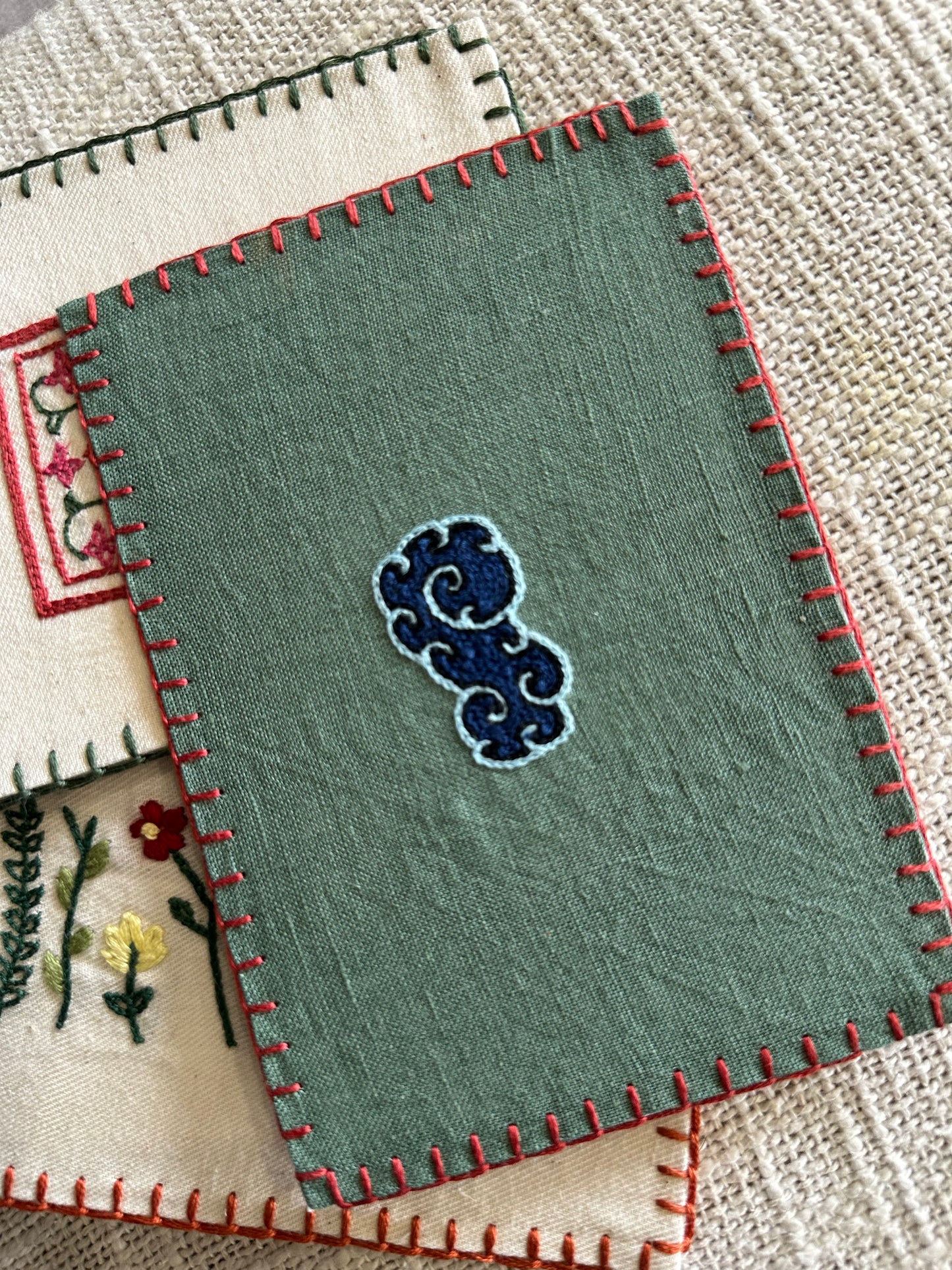 Pocket Monsoon postcard, Inspired by Mughal miniature paintings