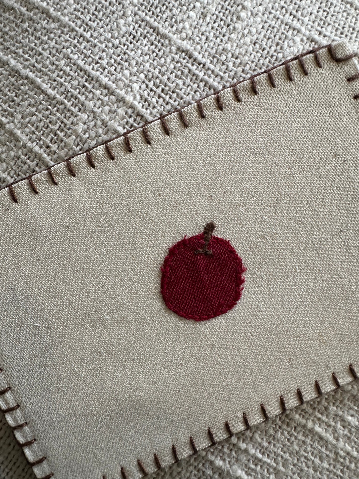 An apple postcard, Inspired by Paul Cézanne
