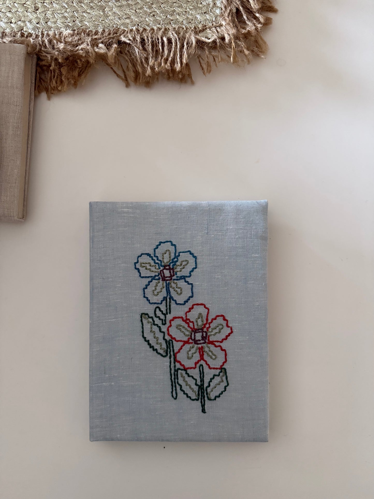 Pixelated flowers diary