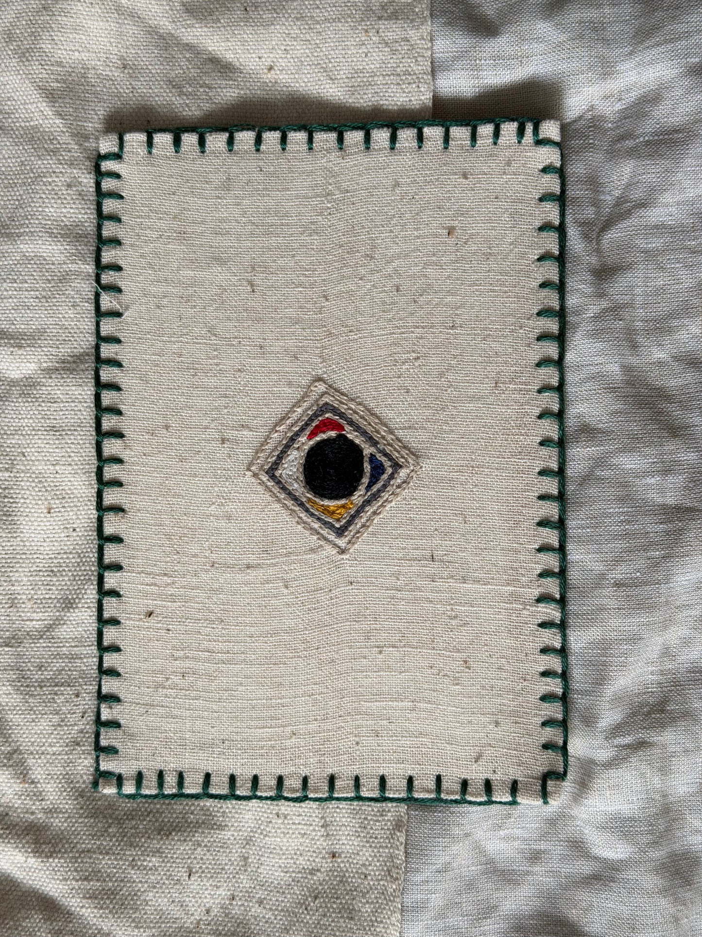 Bindu postcard, Inspired by Raza