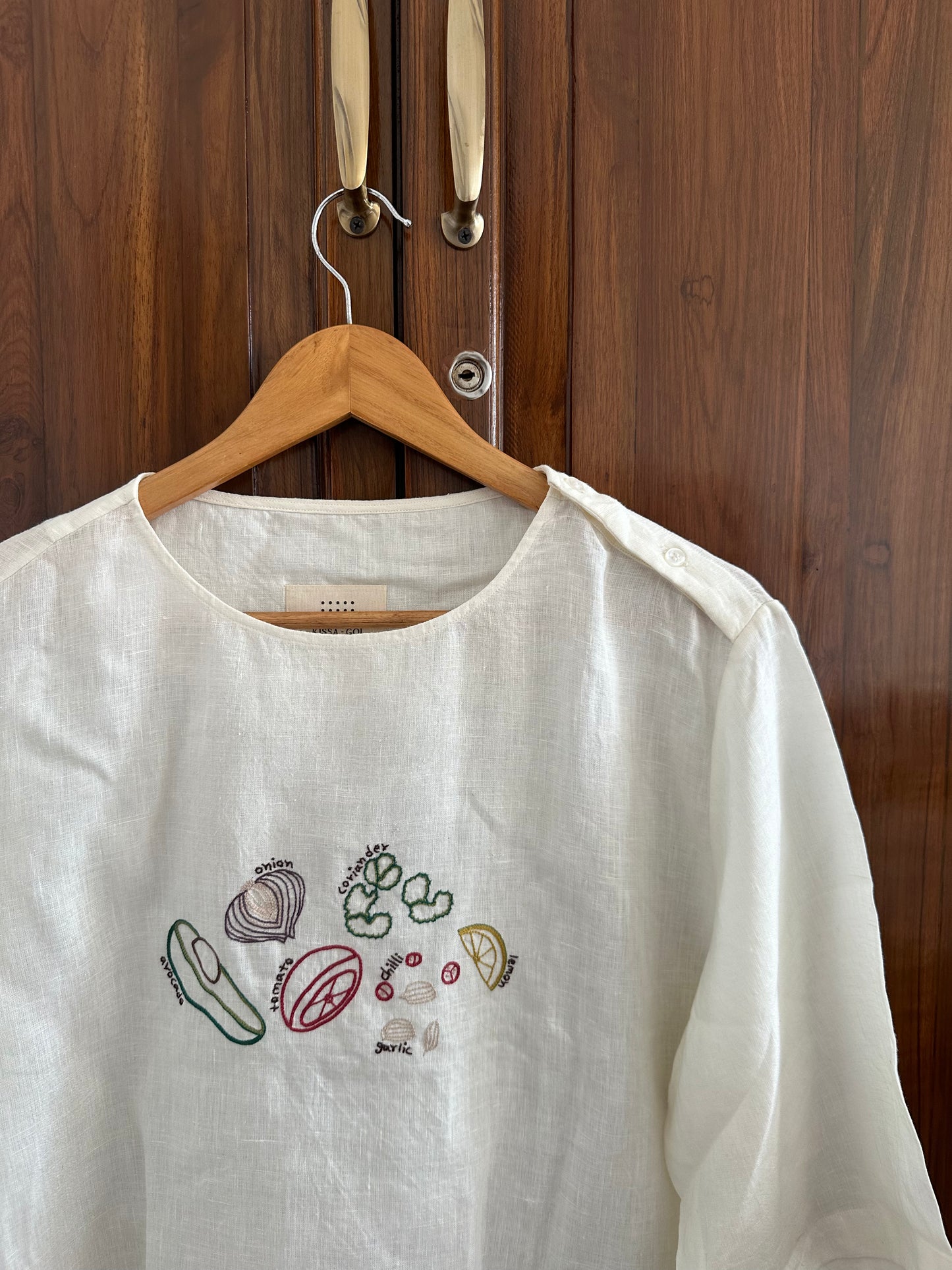 Avocado Staple Linen T-shirt