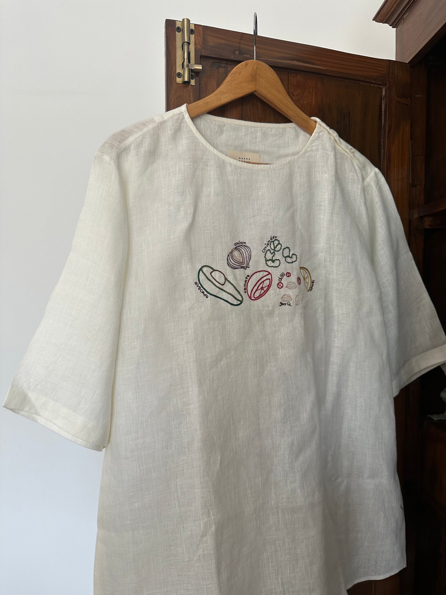 Avocado Staple Linen T-shirt