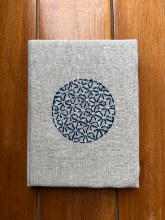 Tsukimi (looking at the moon) Sashiko diary