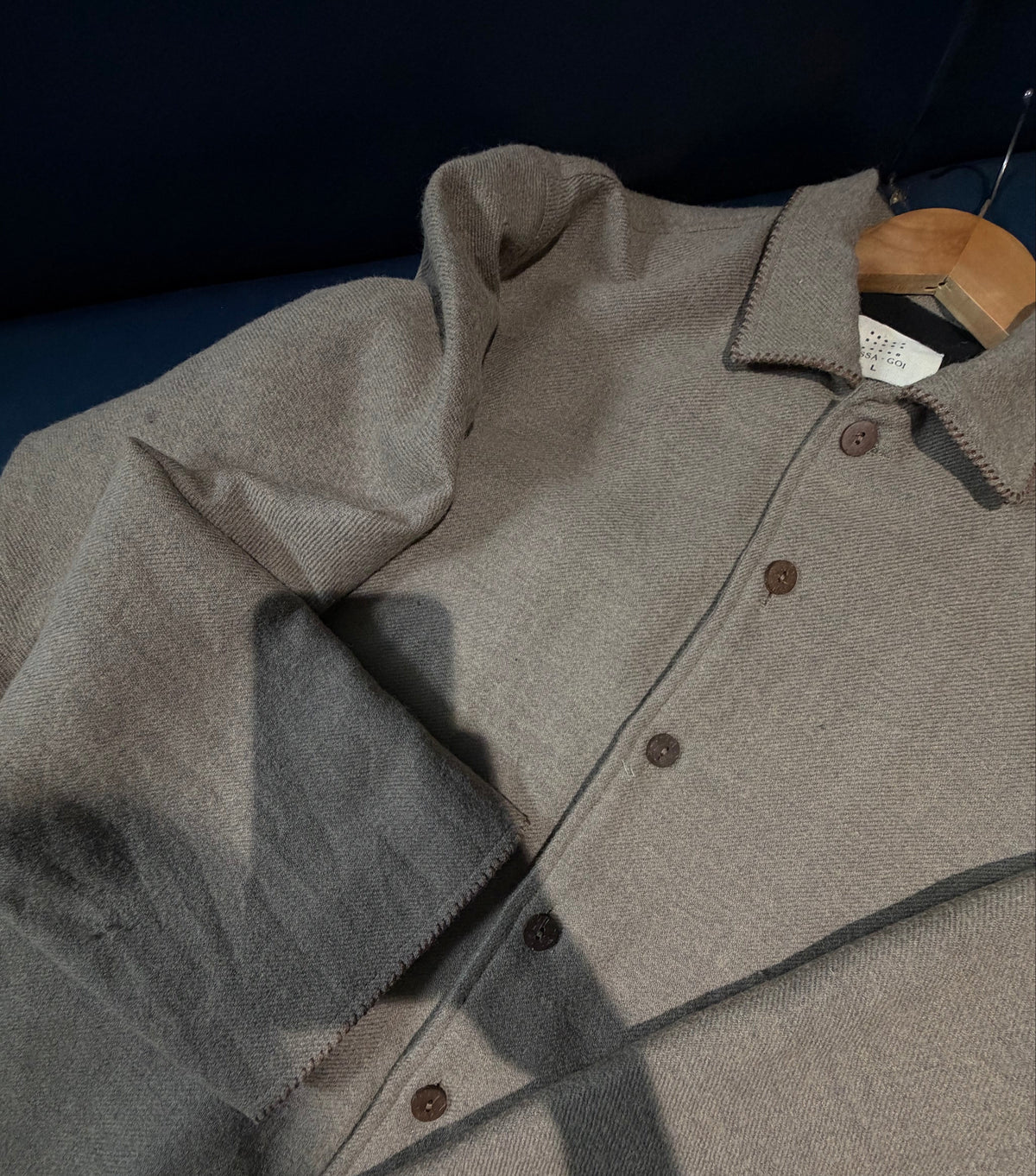 Tan woollen jacket