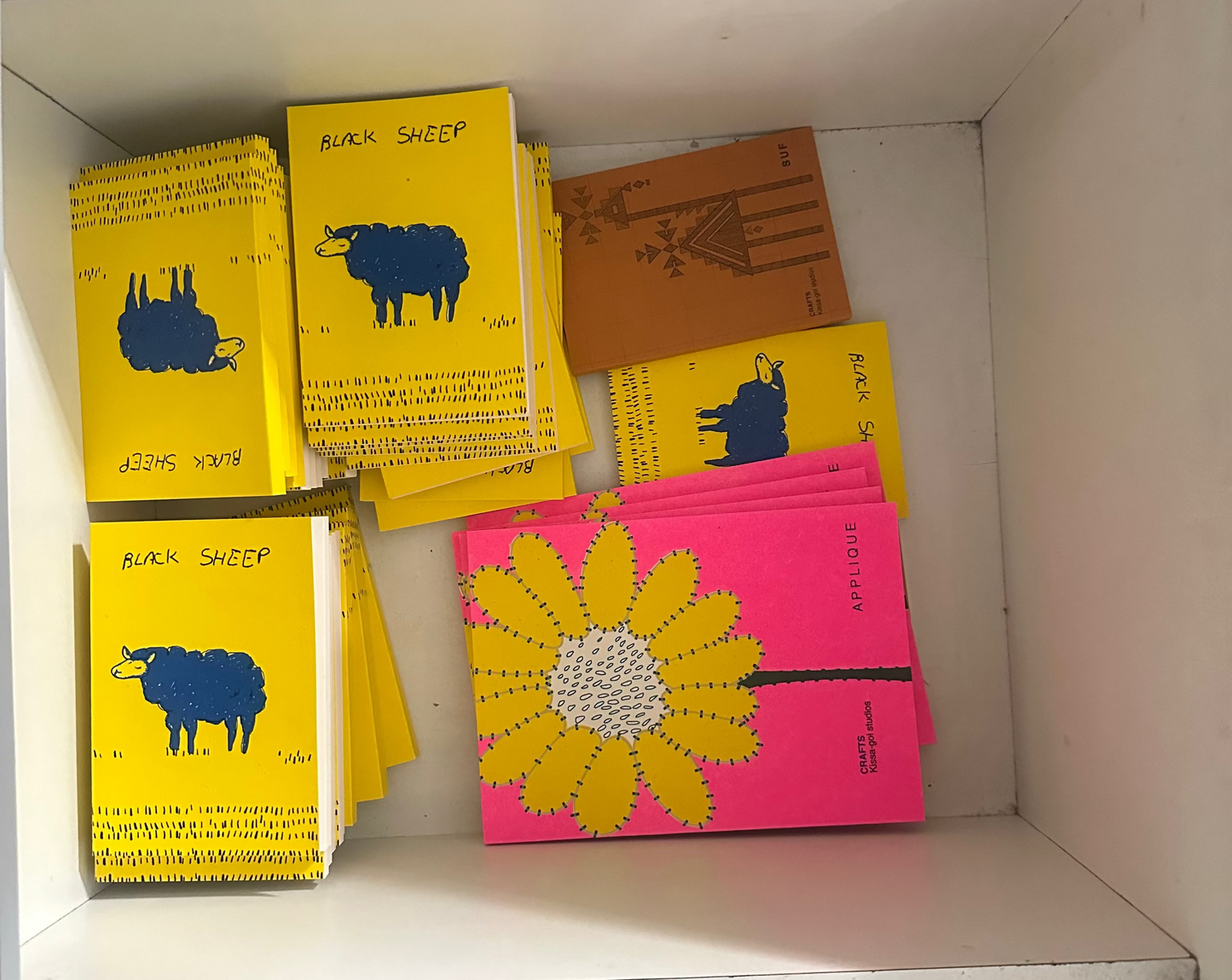 Black Sheep Riso Notebook