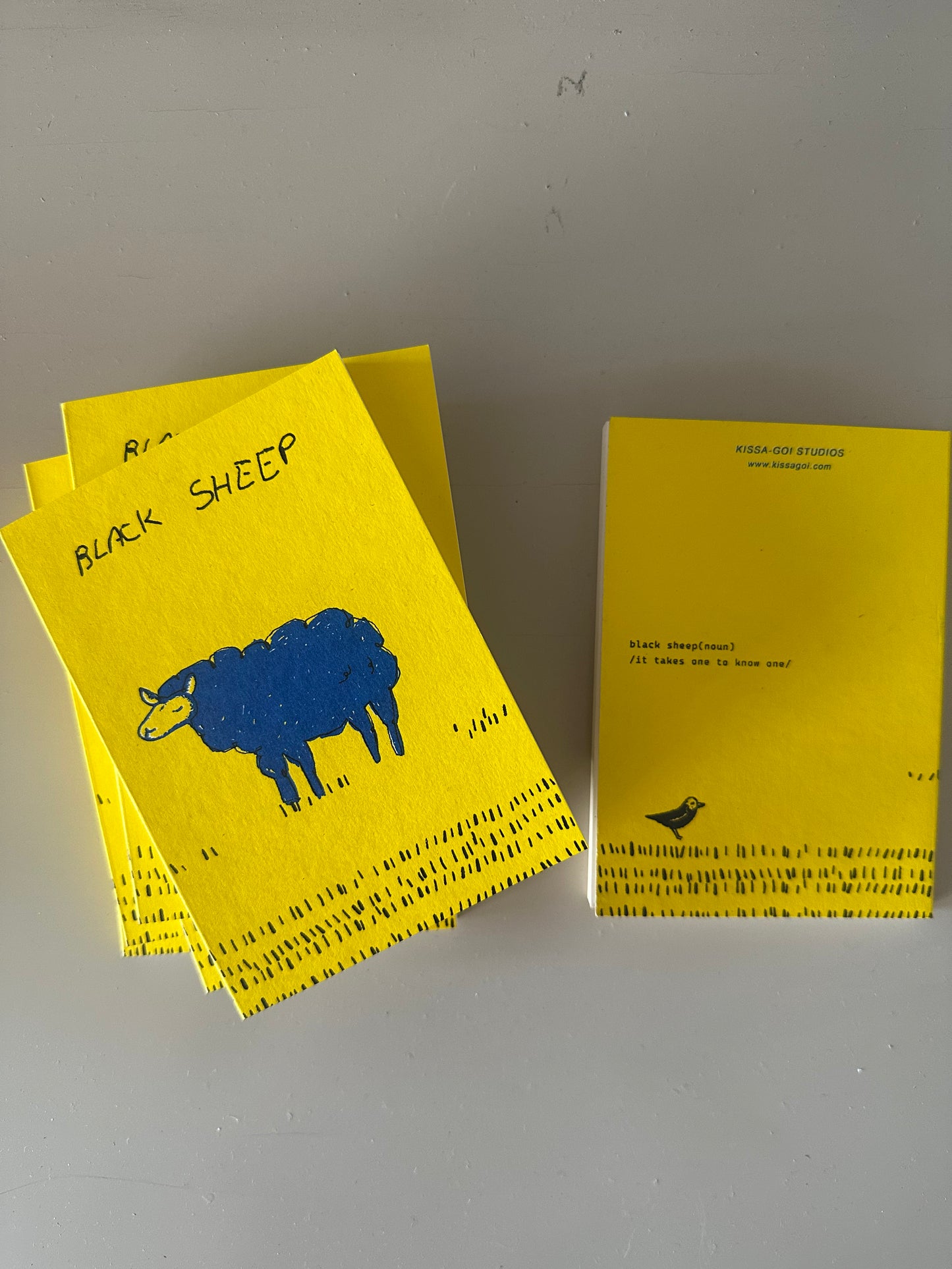 Black Sheep Riso Notebook