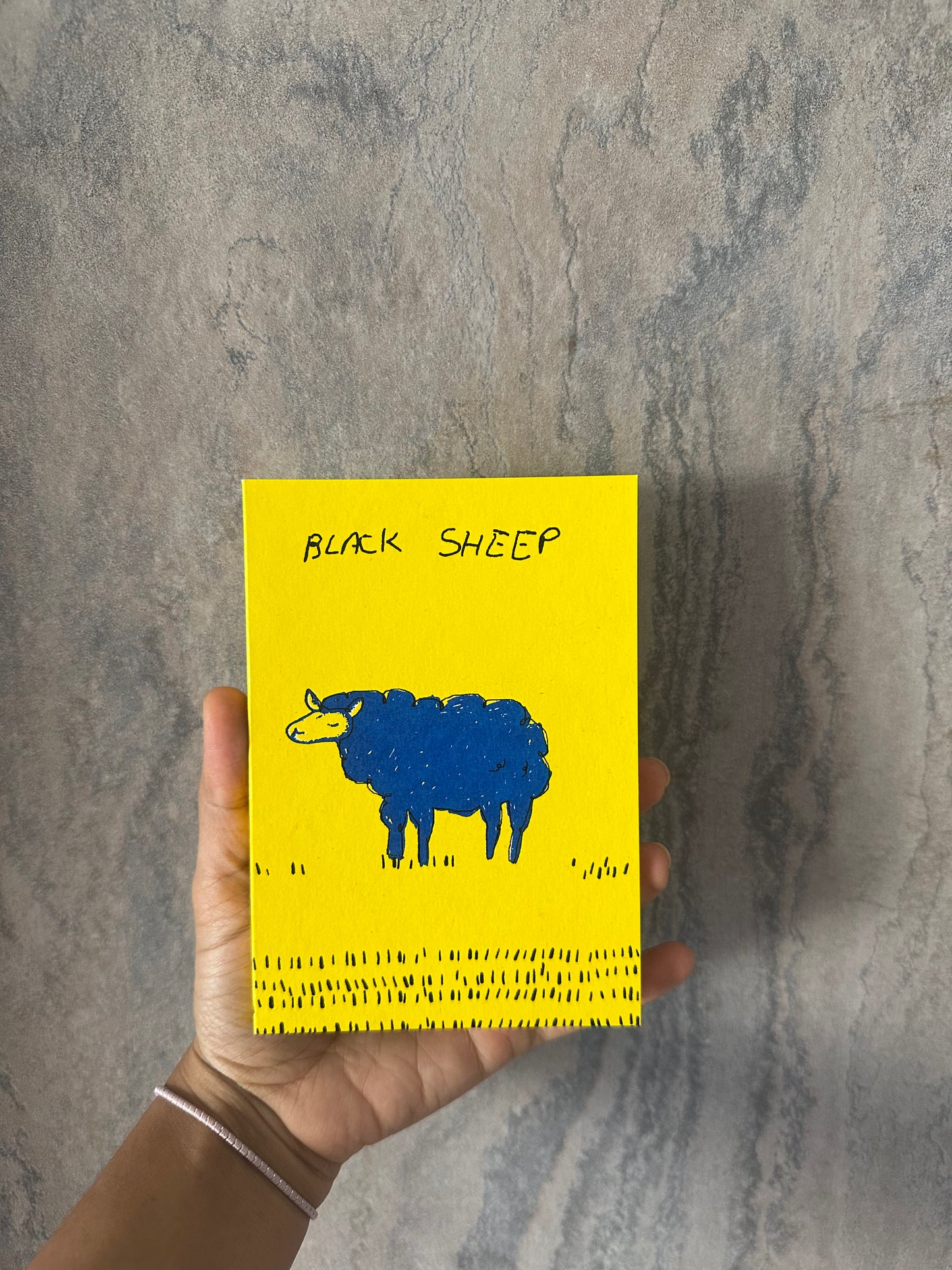 Black Sheep Riso Notebook