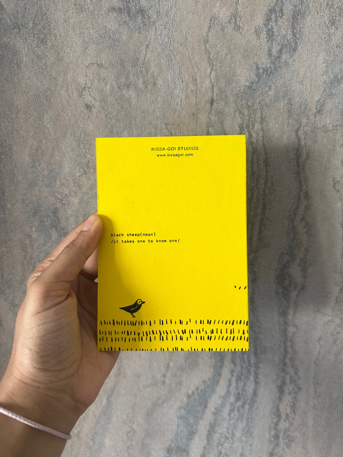 Black Sheep Riso Notebook