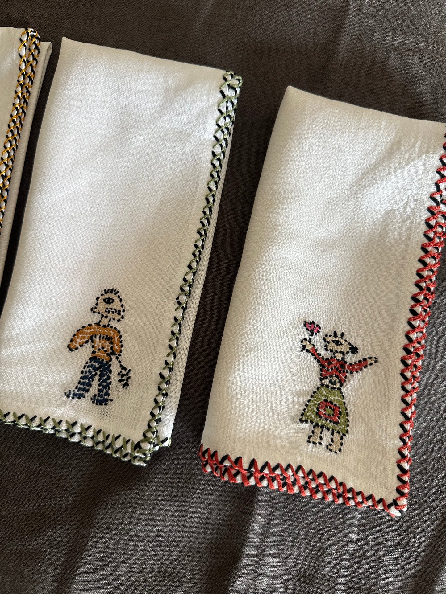 Table tales kantha napkins