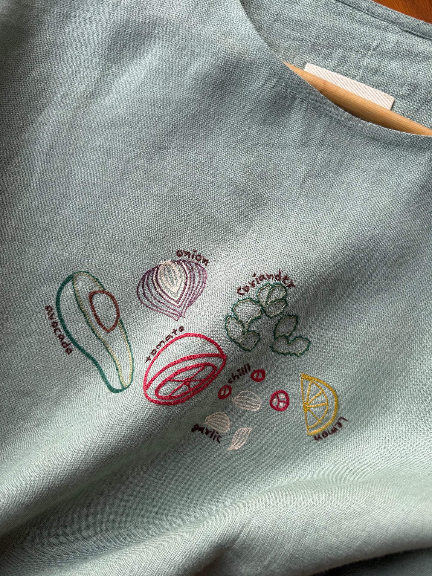 Avocado Staple Linen T-shirt