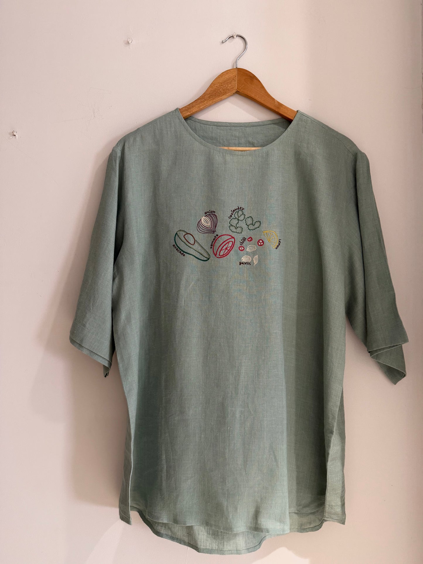 Avocado Staple Linen T-shirt