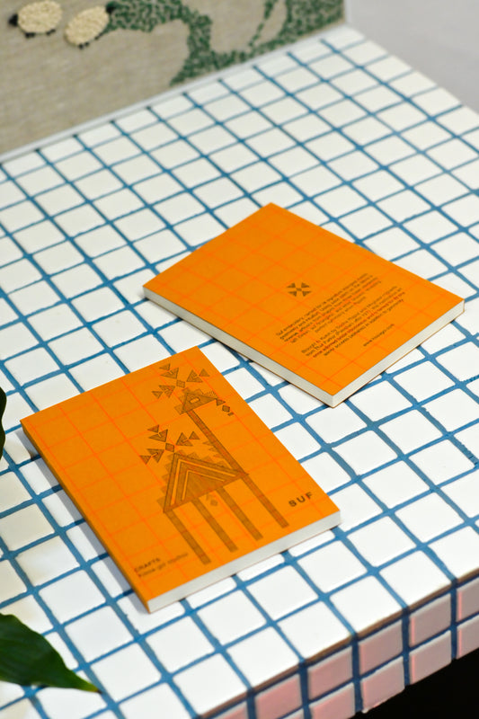 Camel in Triangles Craft Notebook -  Suf