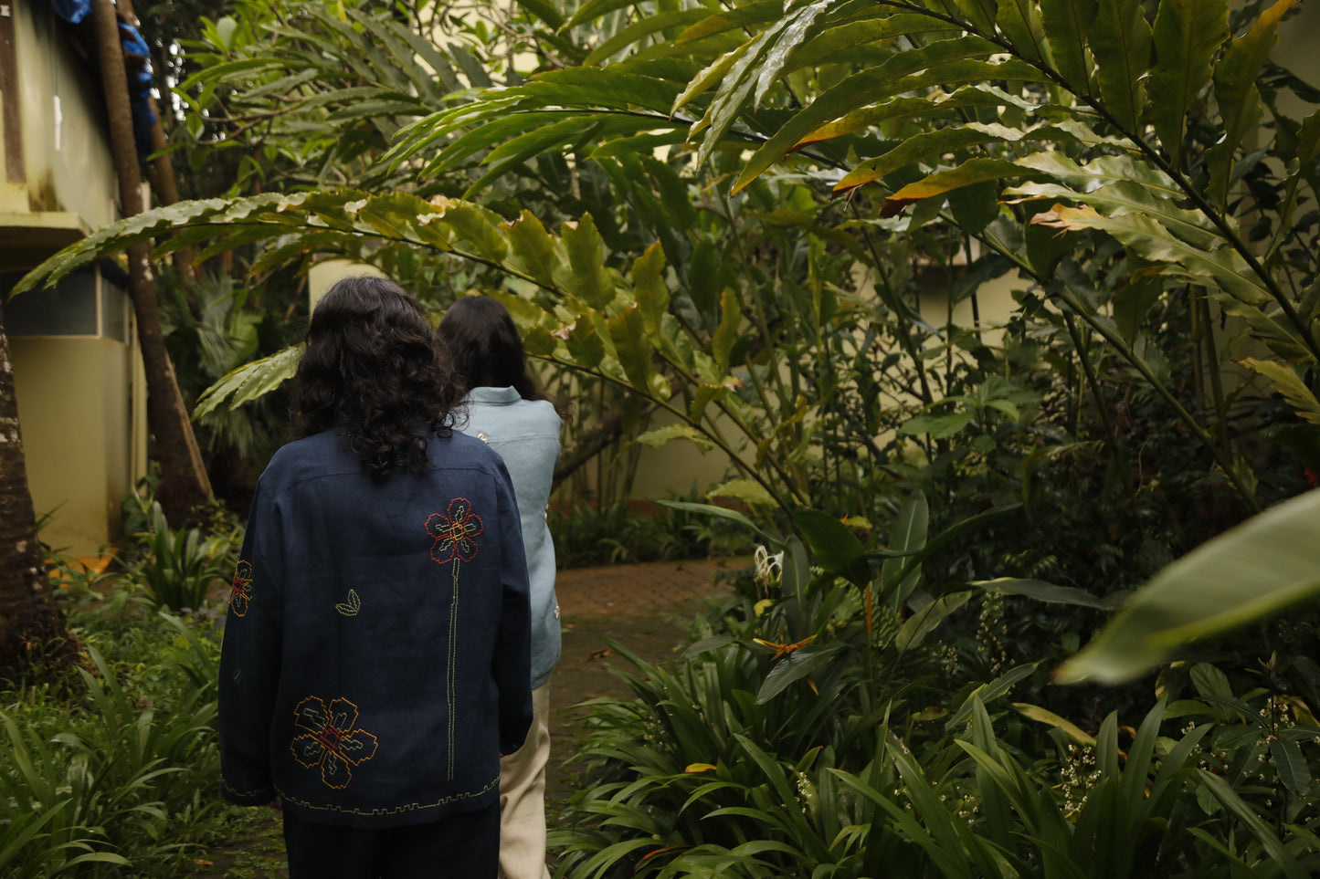 CTRL+Bloom shirt and jacket