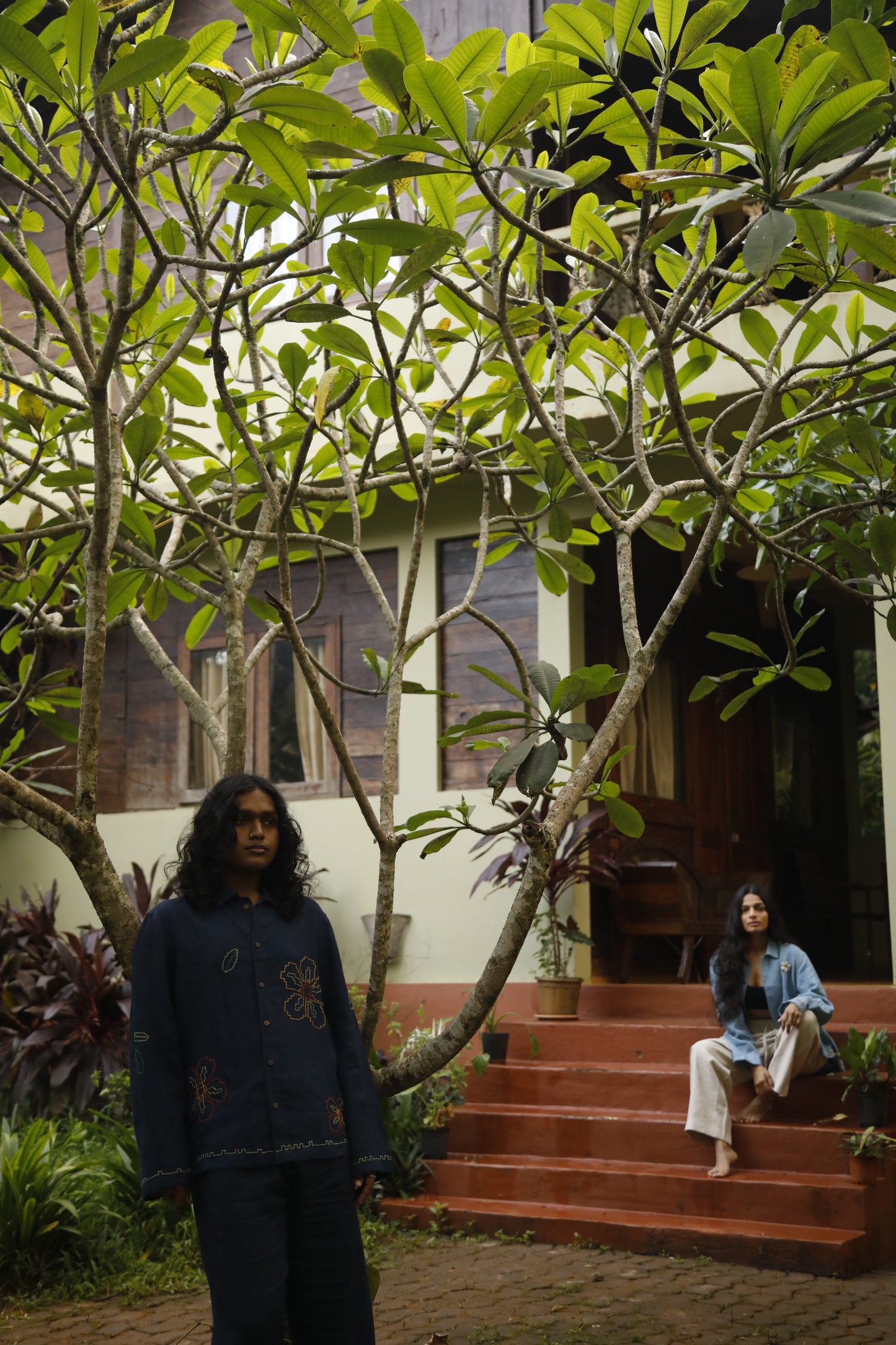 CTRL+Bloom shirt and jacket