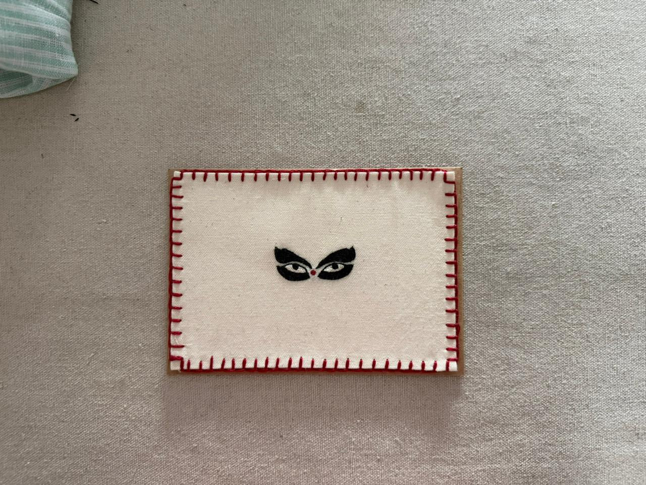 The Kathakali Eyes postcard